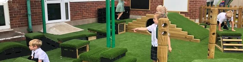 Bunbury Aldersey's EYFS Playground Transformation